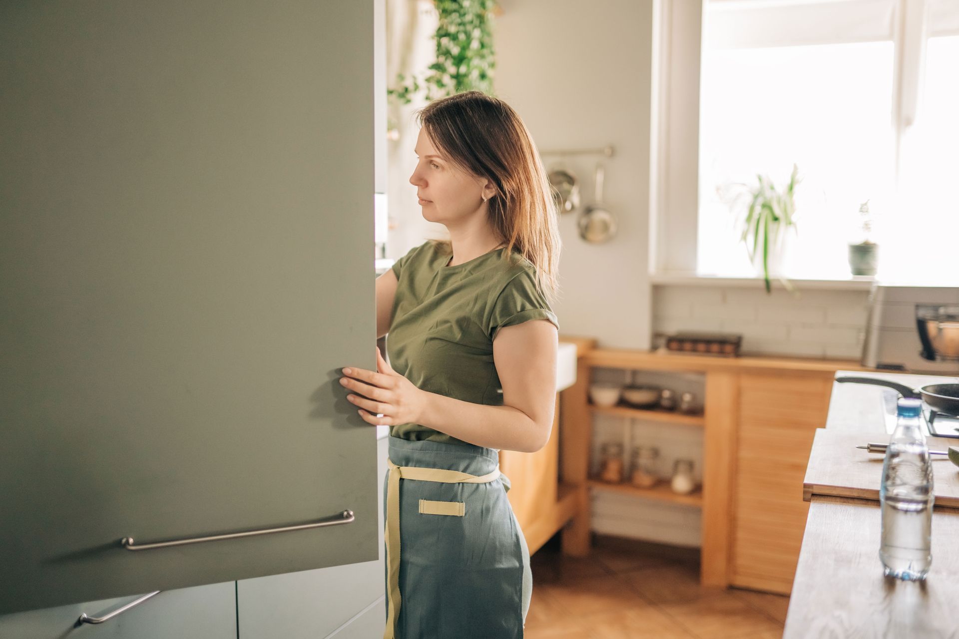 Young Woman in Front of the Fridge — Geelong, VIC — Cool Cats Refrigeration