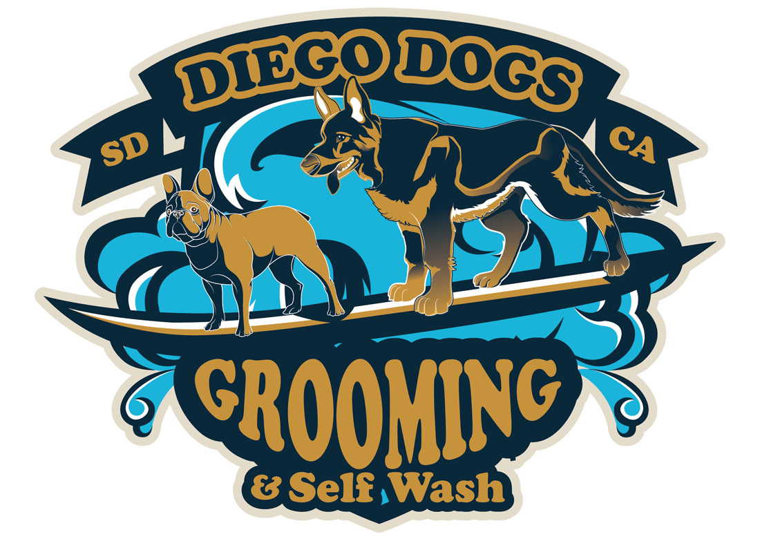 diego dogs grooming logo