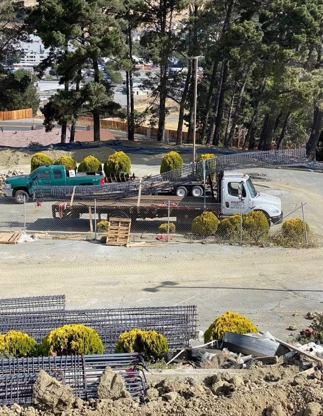 A Truck is Parked in a Dirt | Walnut Creek, CA | B&B Excavation