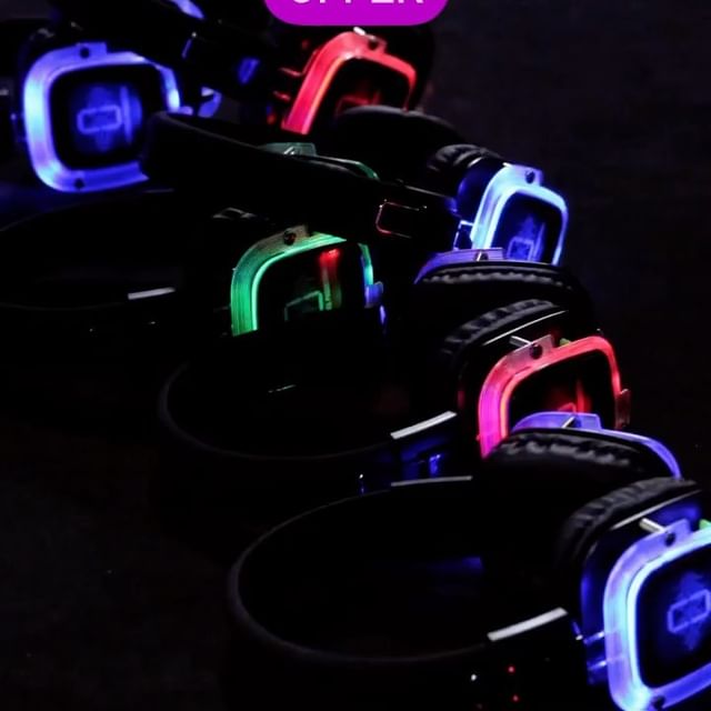 silent disco headphones