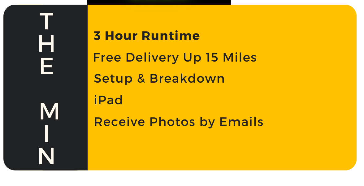 The MIN photobooth package