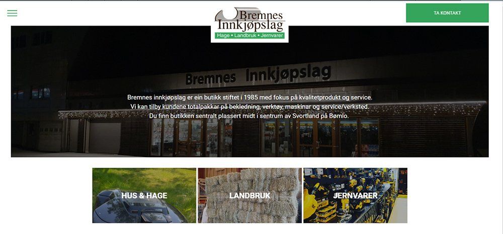 Velkommen Til Bremnes Innkjopslag