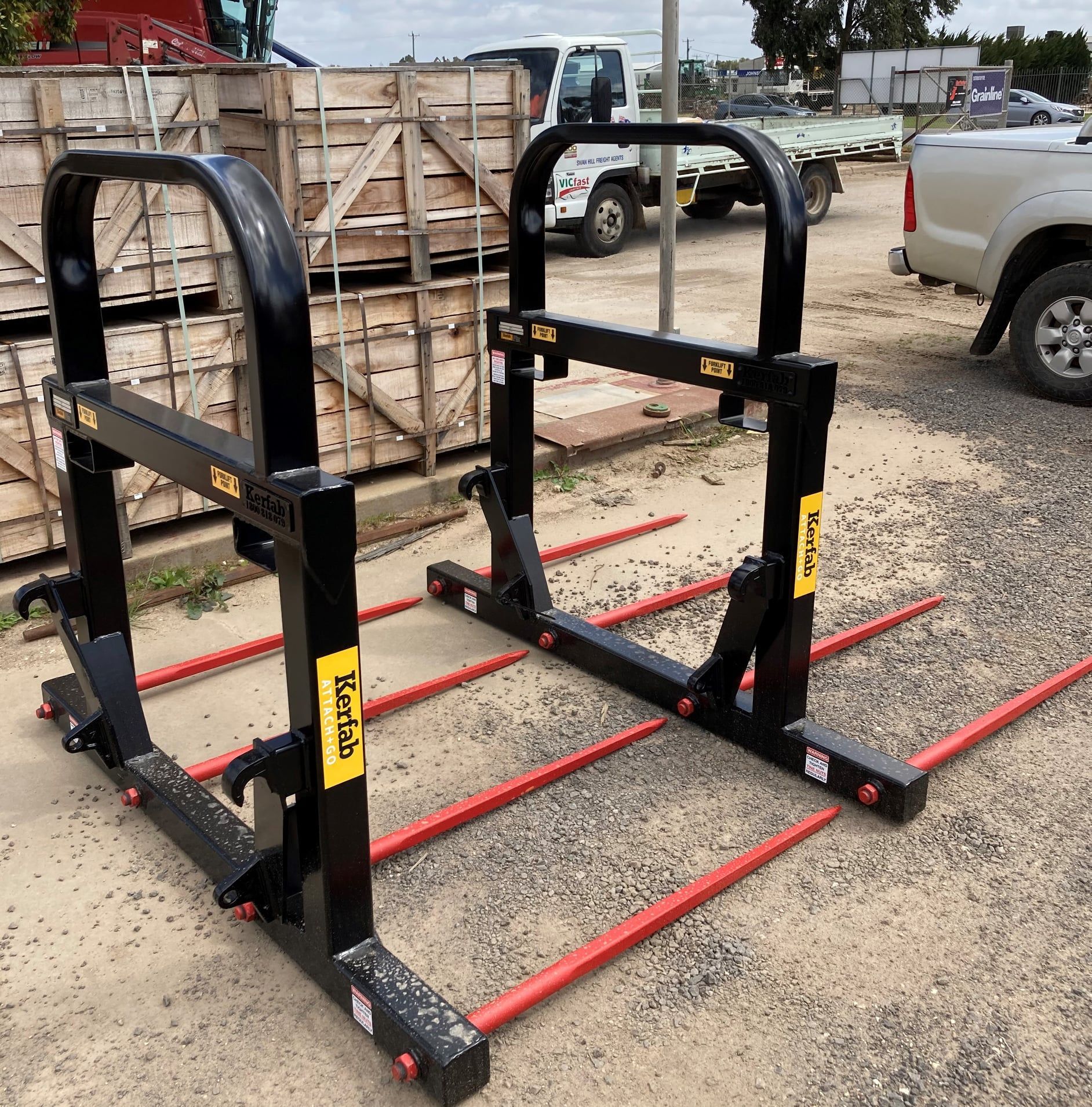 Bins, Silos, Augers — Swan Hill, VIC — Murray Mallee Machinery