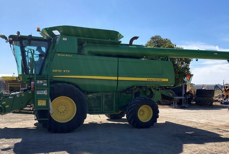 John Deere 9870 STS Header 1 — Swan Hill, VIC — Murray Mallee Machinery