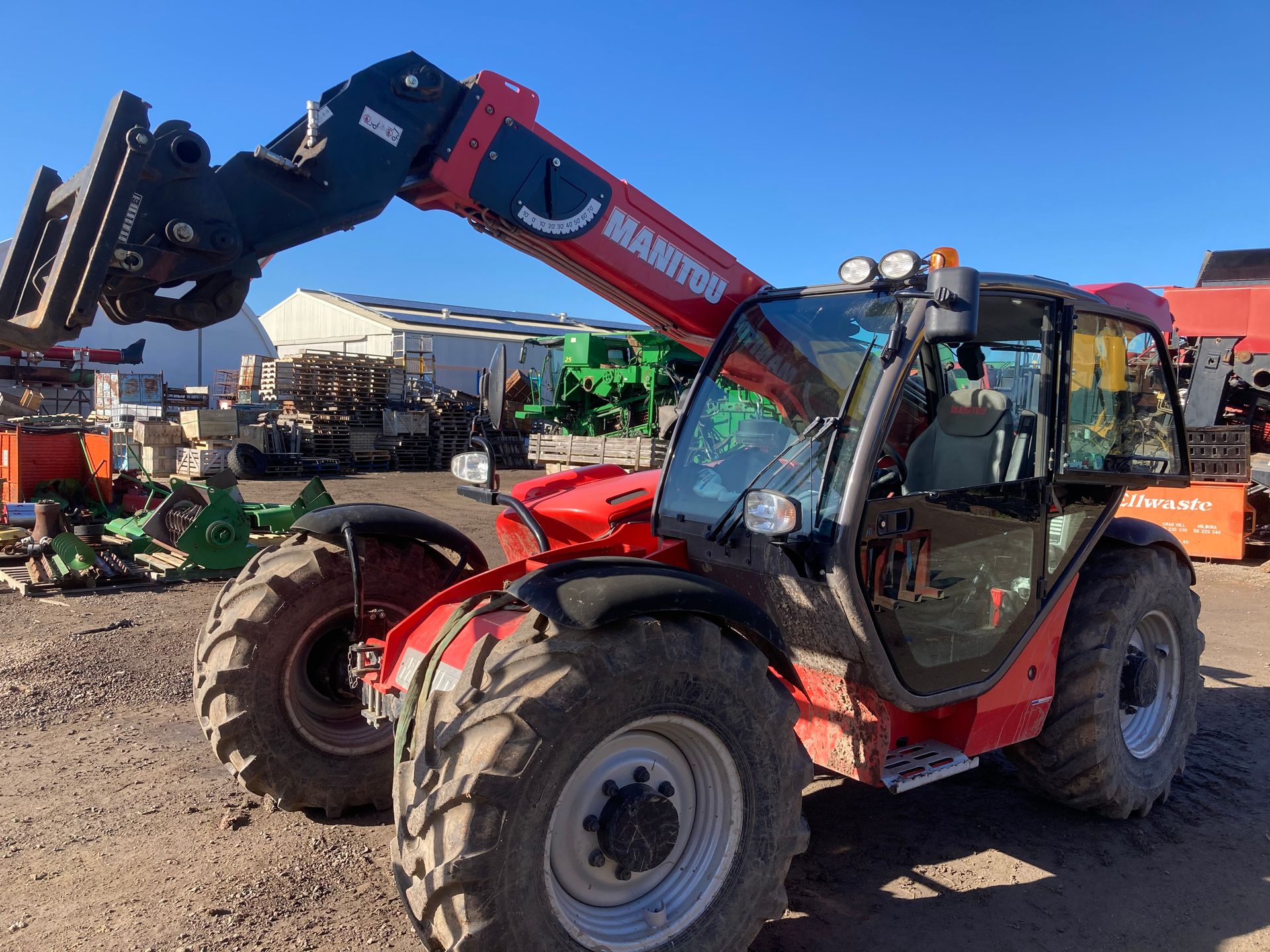 Wrecking Telehandlers — Swan Hill, VIC — Murray Mallee Machinery