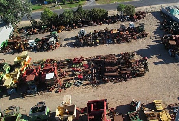 Aerial View Of Metals Tractors — Swan Hill, VIC — Murray Mallee Machinery