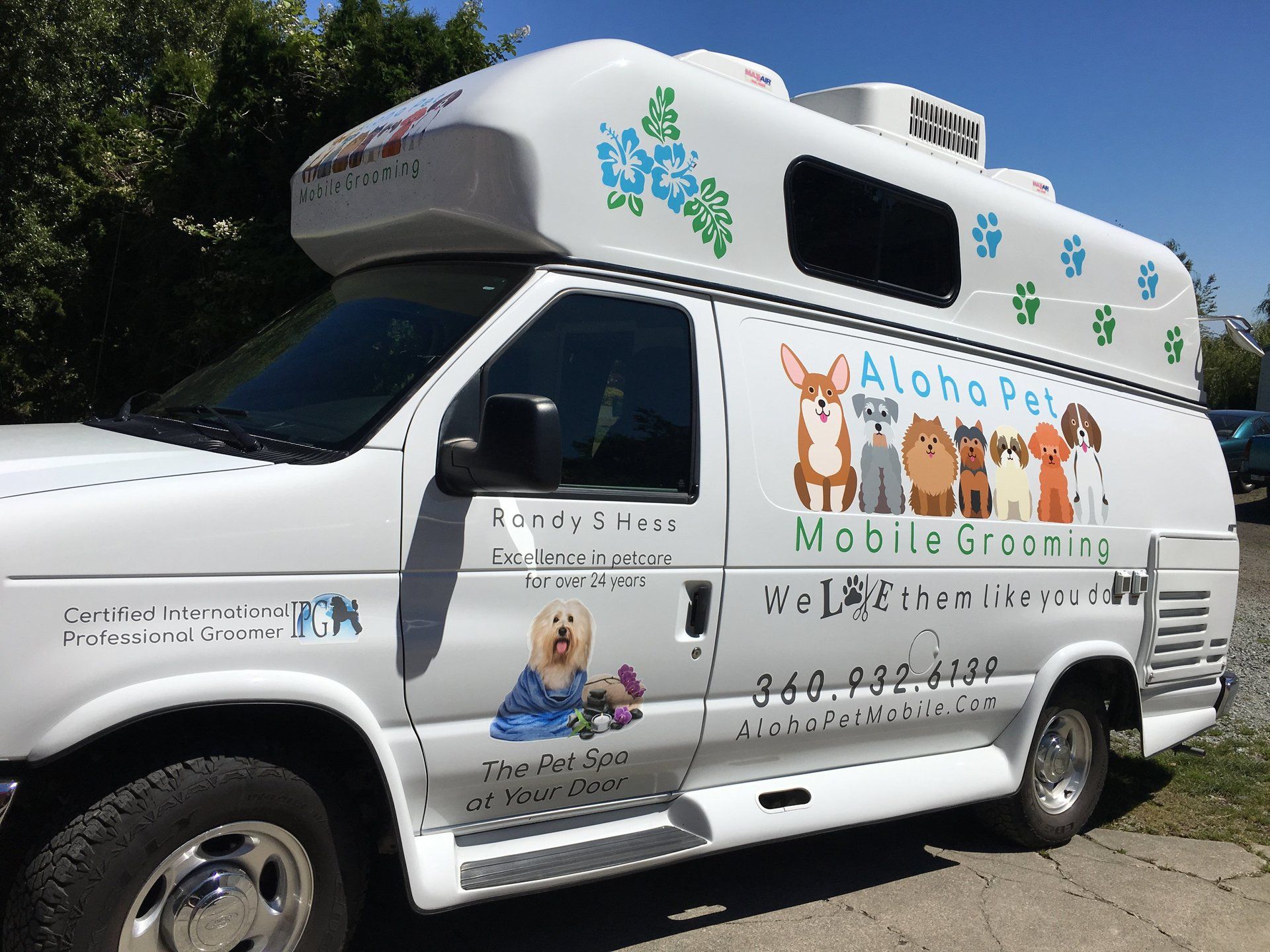 Aloha Pet Mobile Grooming Services In Silverdale Pulsbo Bainbridge Island