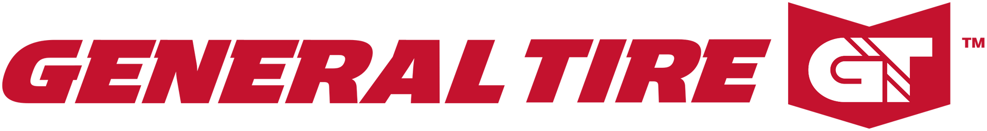 General Tire logo in red and white