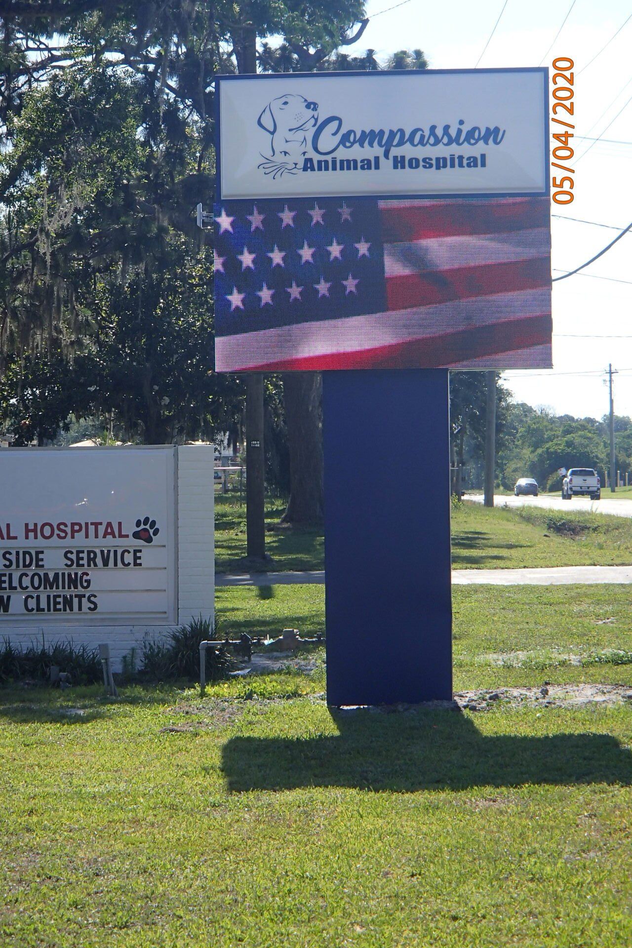 US flag signage - Haven, FL - Gulf State Signs