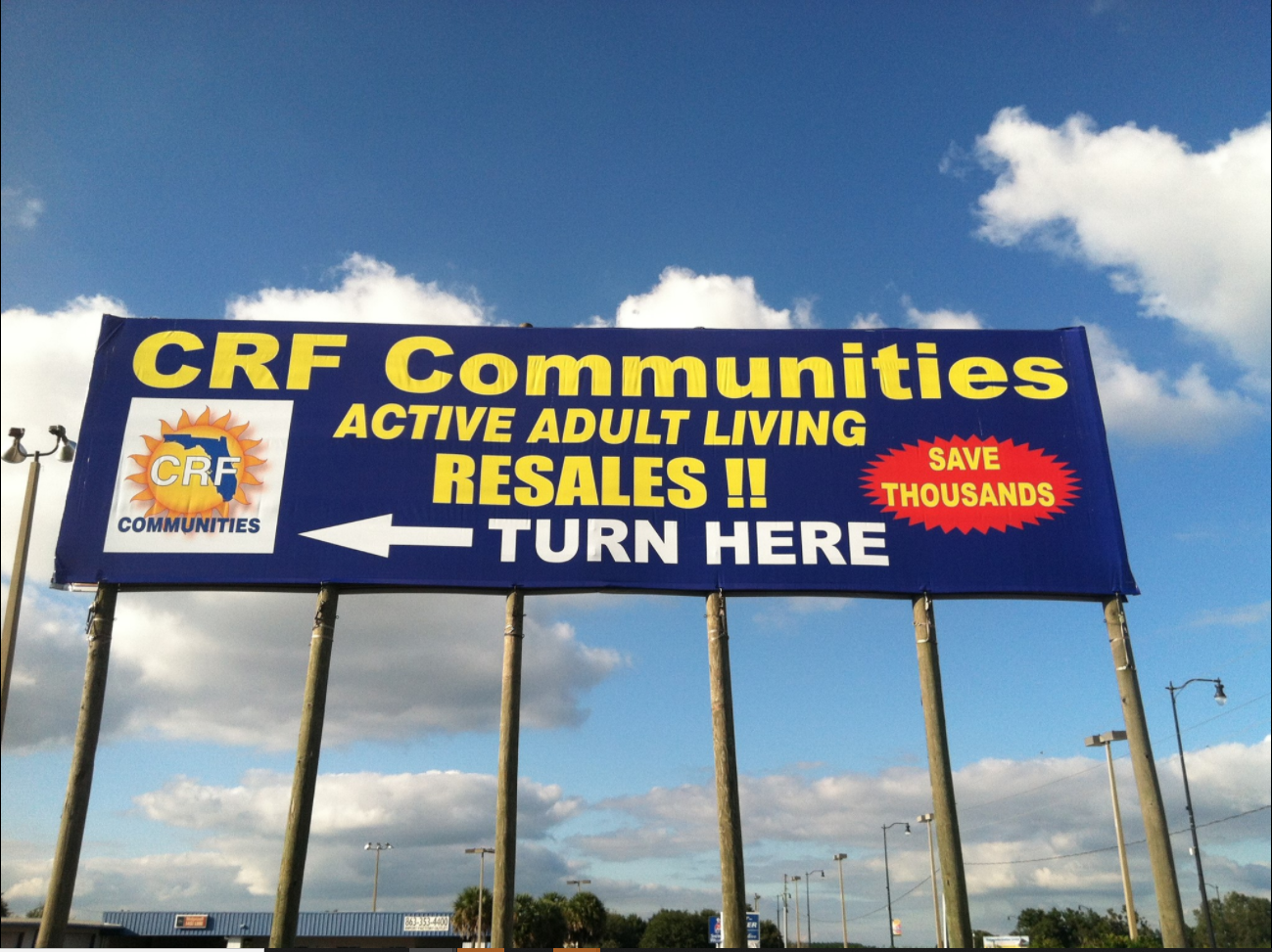 Billboard along the way - Haven, FL - Gulf State Signs