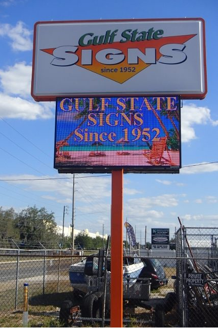 Road electronic signage - Haven, FL - Gulf State Signs