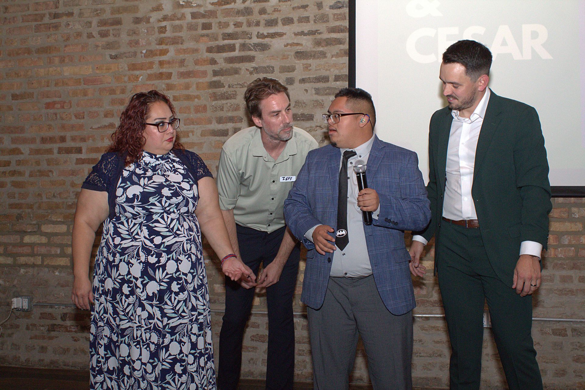 KEEN Chicago Athlete talks about what the program means to him during the main presentation