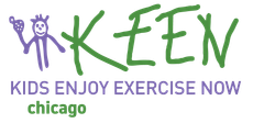 KEEN Chicago - Kids Enjoying Exercise Now logo