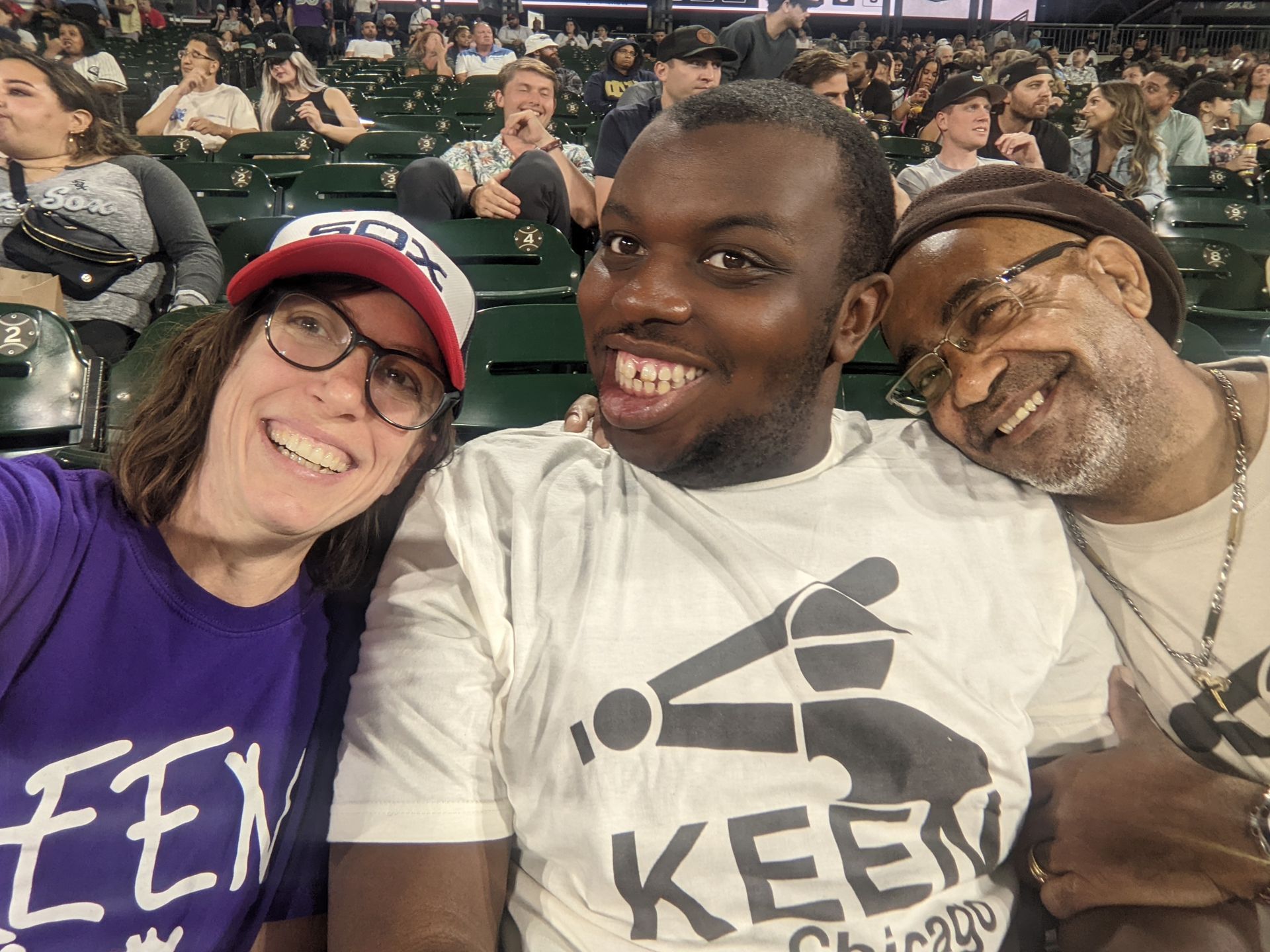 KEEN Athlete, aide, and Executive Director at the game