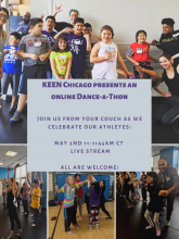 Dance-a-thon invitation
