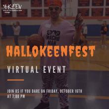 Hallokeenfest, virtual event logo