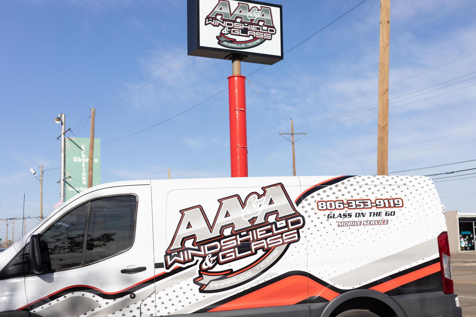 Mobile heavy equipment glass repair service in Amarillo, TX