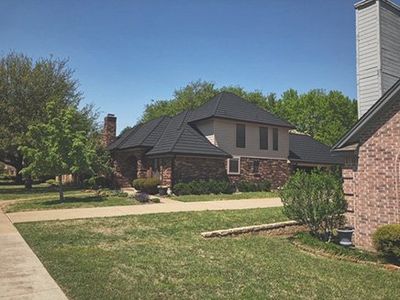 General Contracting — Full Home With Black Roof in Fort Worth, TX