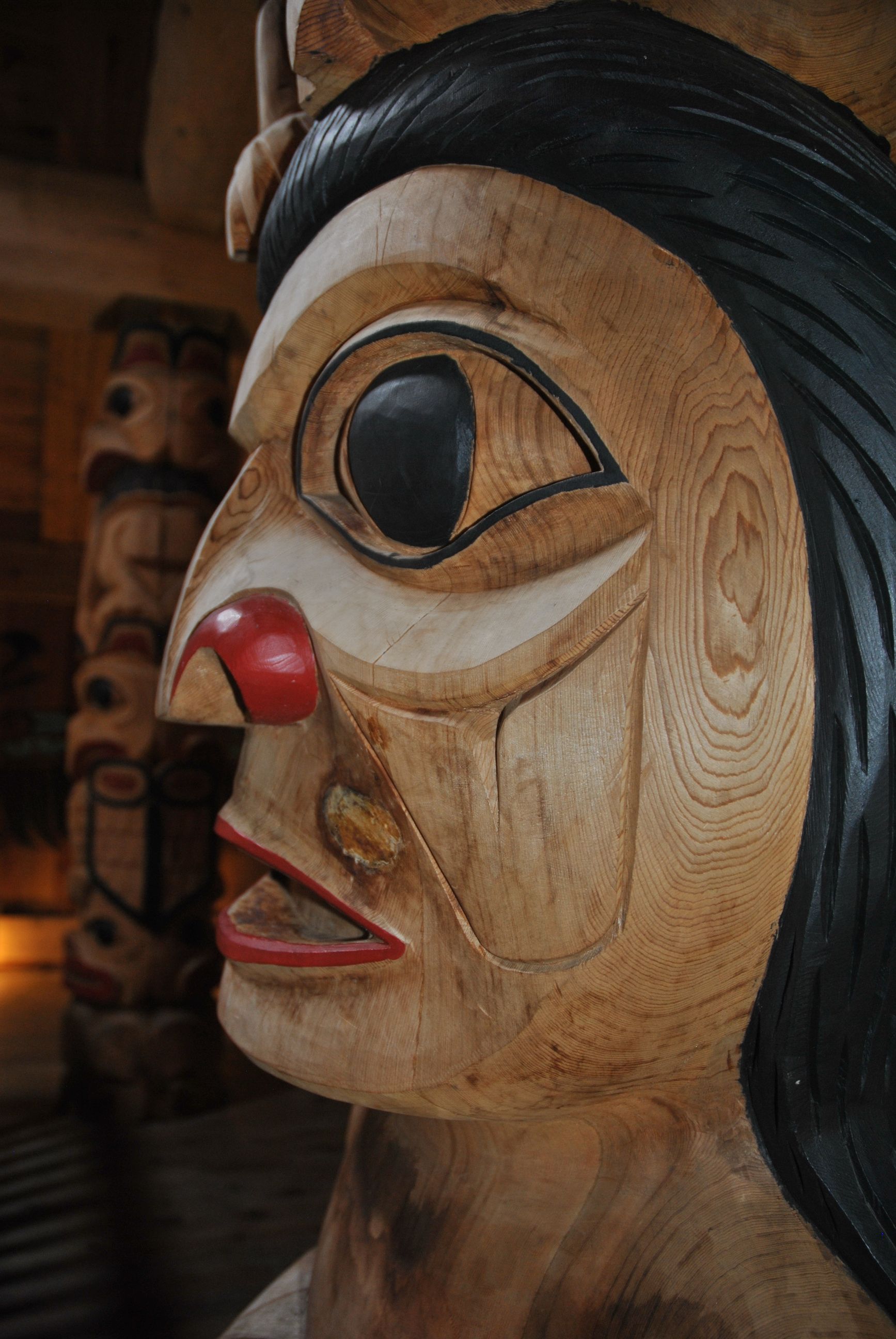Alaskan totem pole