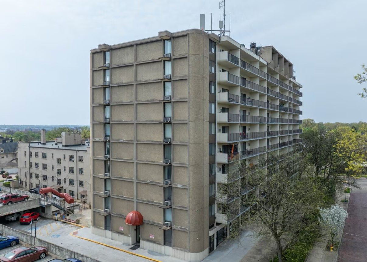 Highland Square Apartment building in Akron, Ohio