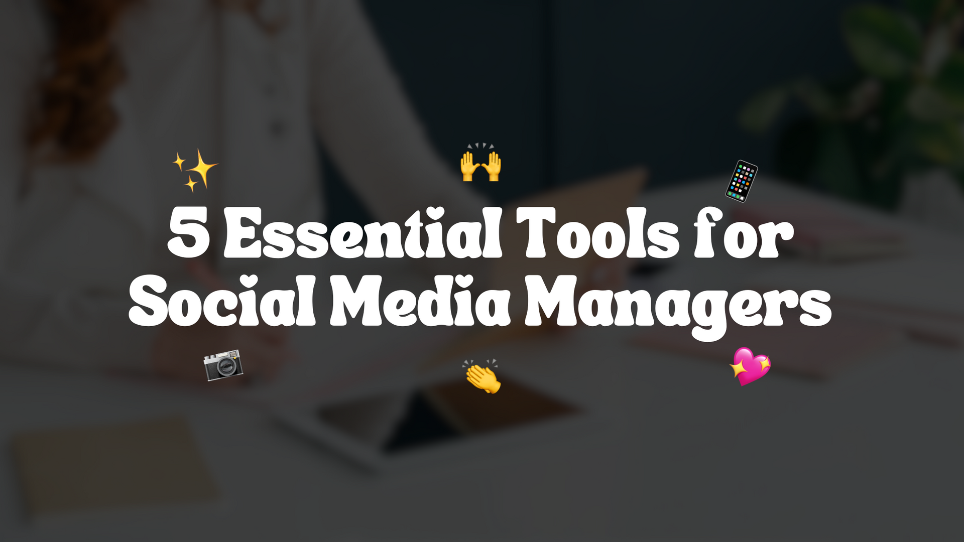 Here are five tools that our team uses daily to enhance our social media management tasks.