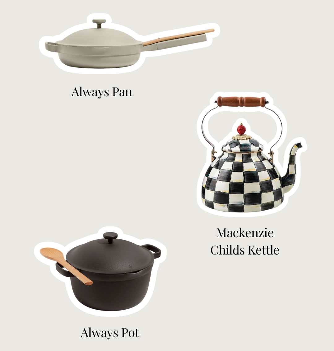 Photo of cookware items that are Social Media Managers' favourites for fall