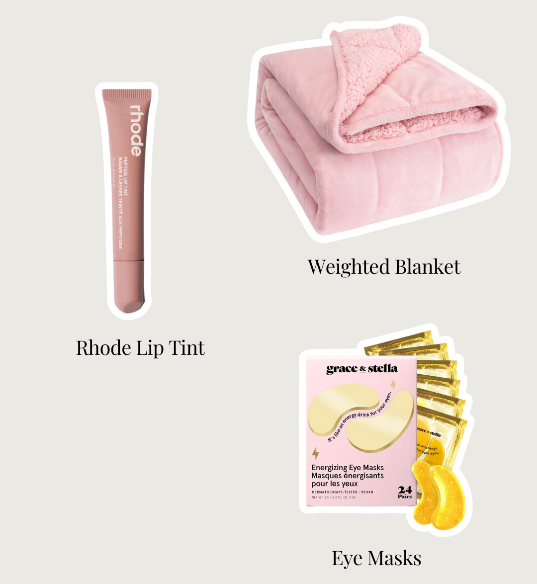 Photo of self care items that are Social Media Managers' favourites for fall
