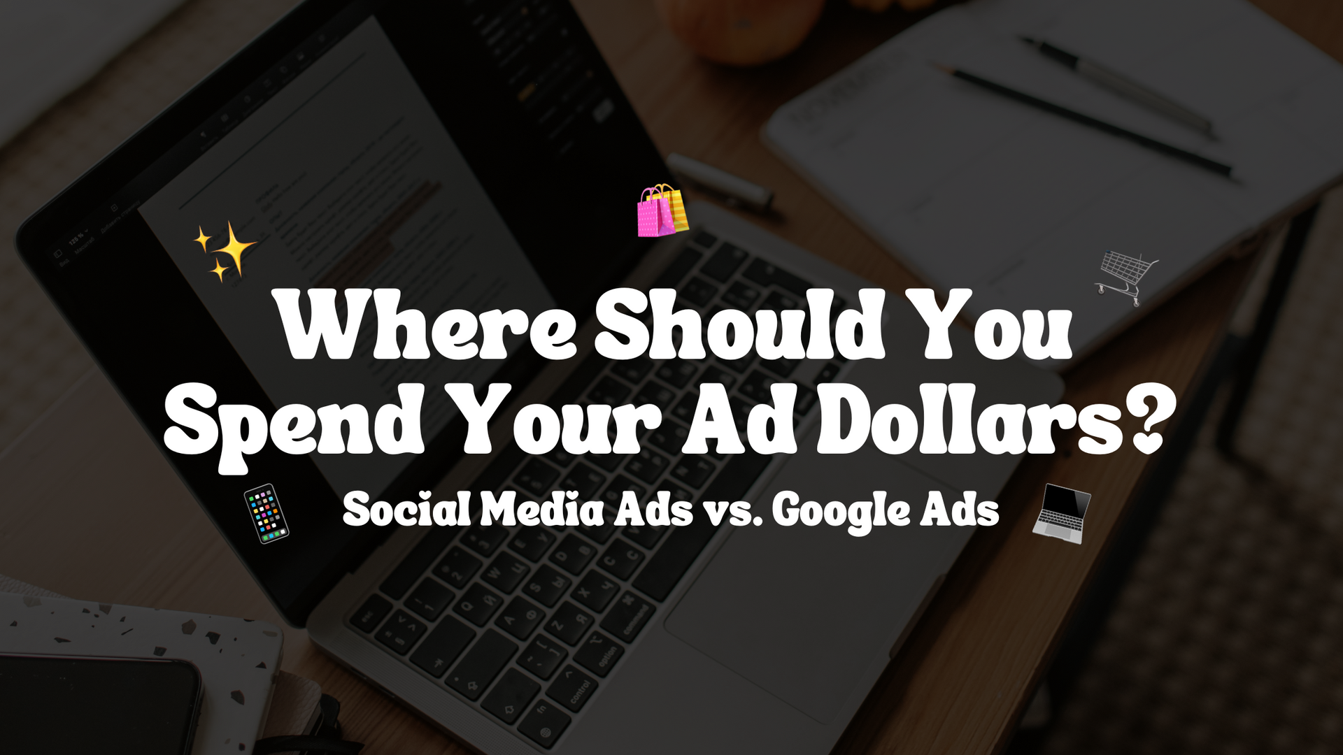 social media ads vs google ads graphic 
