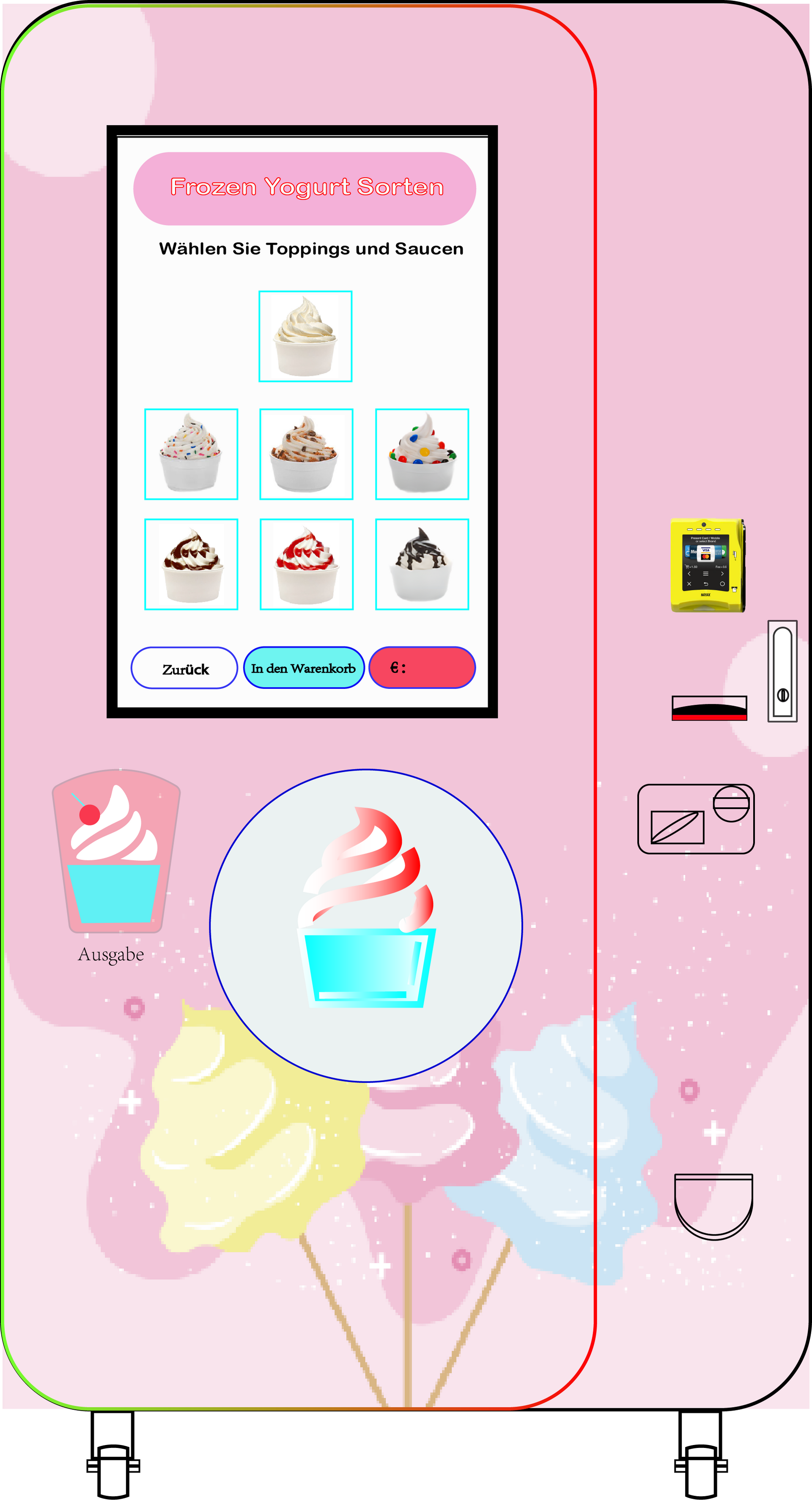 Frozen Yogurt Automaten