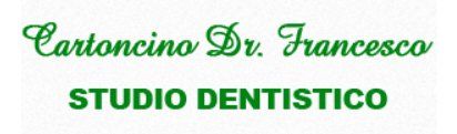 CARTONCINO DR. FRANCESCO DENTISTA - LOGO