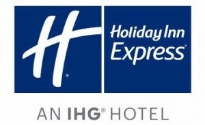 Holiday Inn Express logo: white 