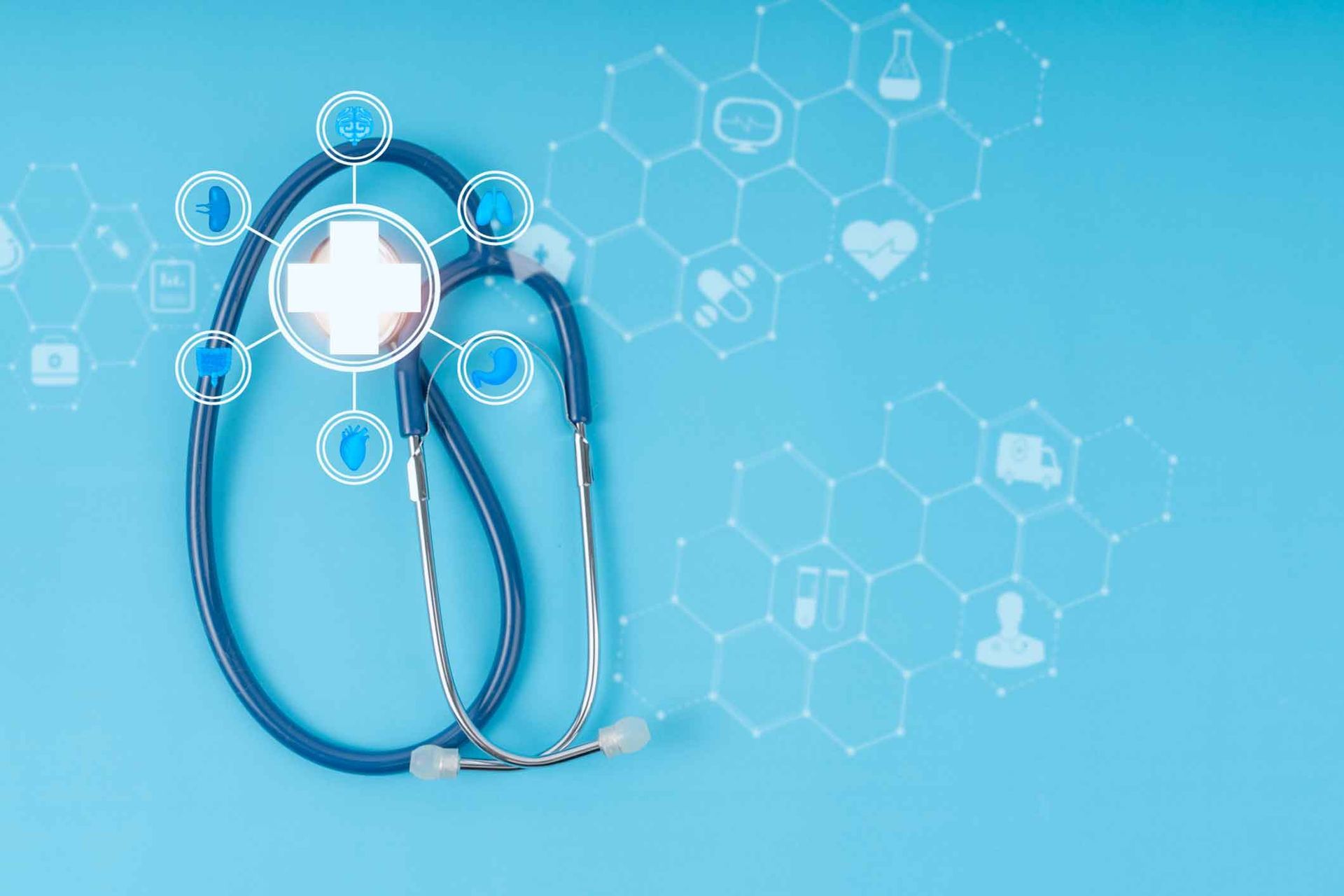 A Close Up Of A Blue Molecule On A White Background – Latrobe, TAS - Latrobe Family Medical Practice