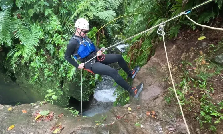 canyoning in Dominica