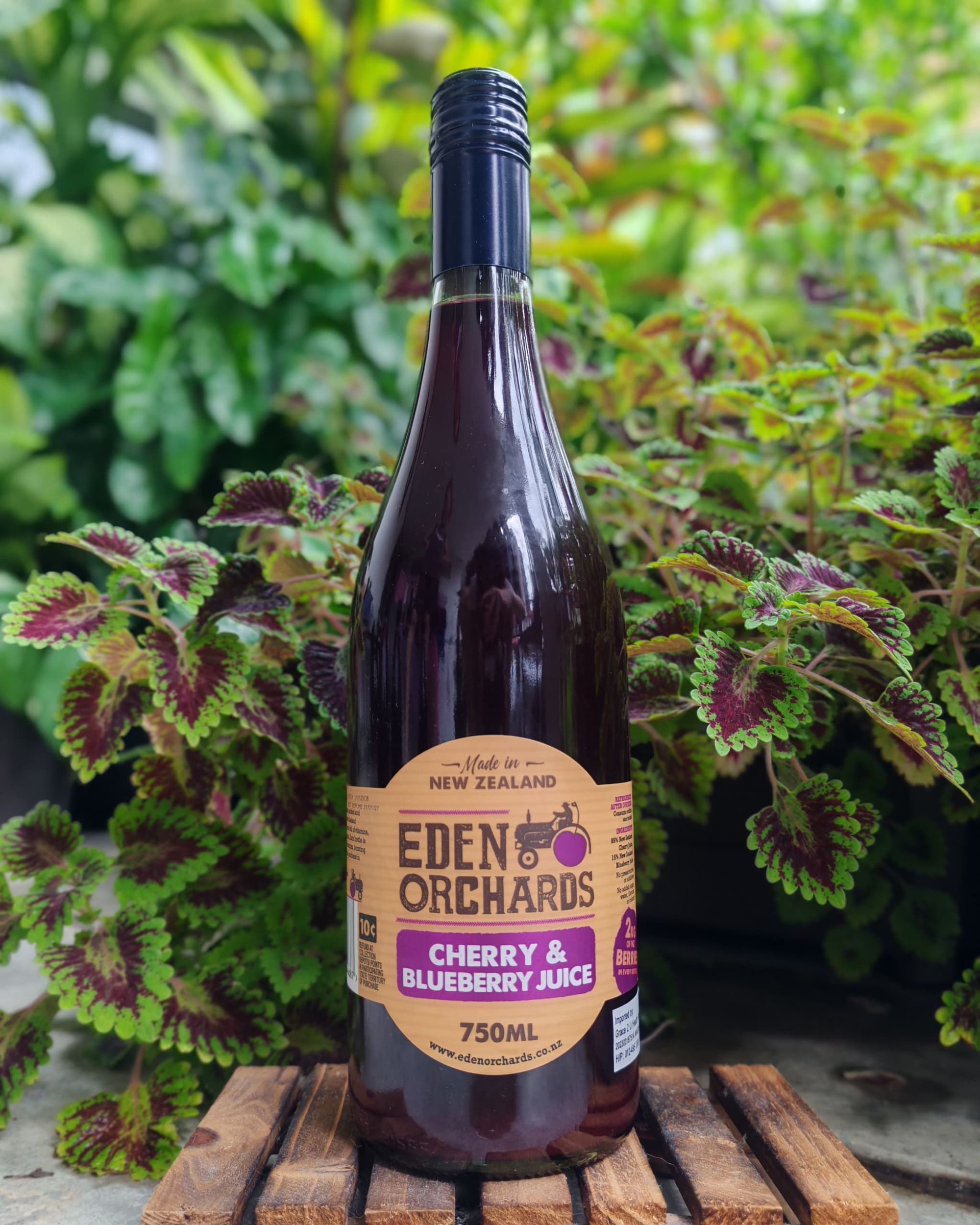Eden Orchards Cherry & Blueberry Juice 750ml