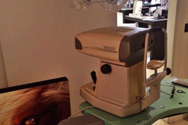 phoropter, Macchina dispositivo oftalmici