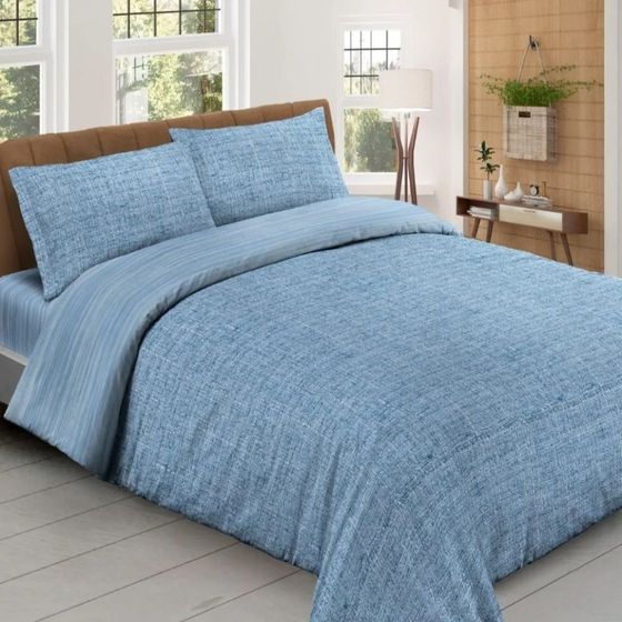 Biancheria da letto azzurra