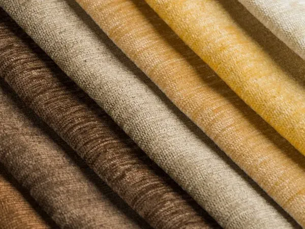 Tessuti di diversi colori