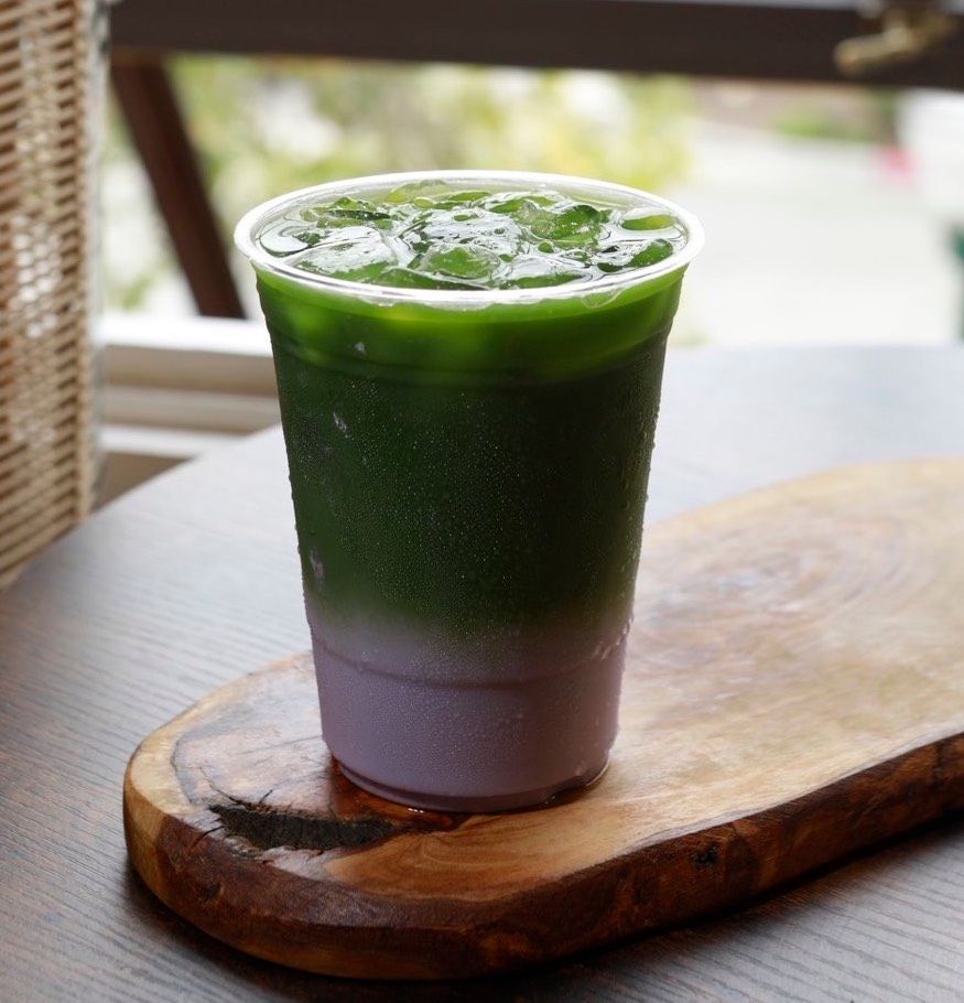 Ube Kagoshima Matcha Latte