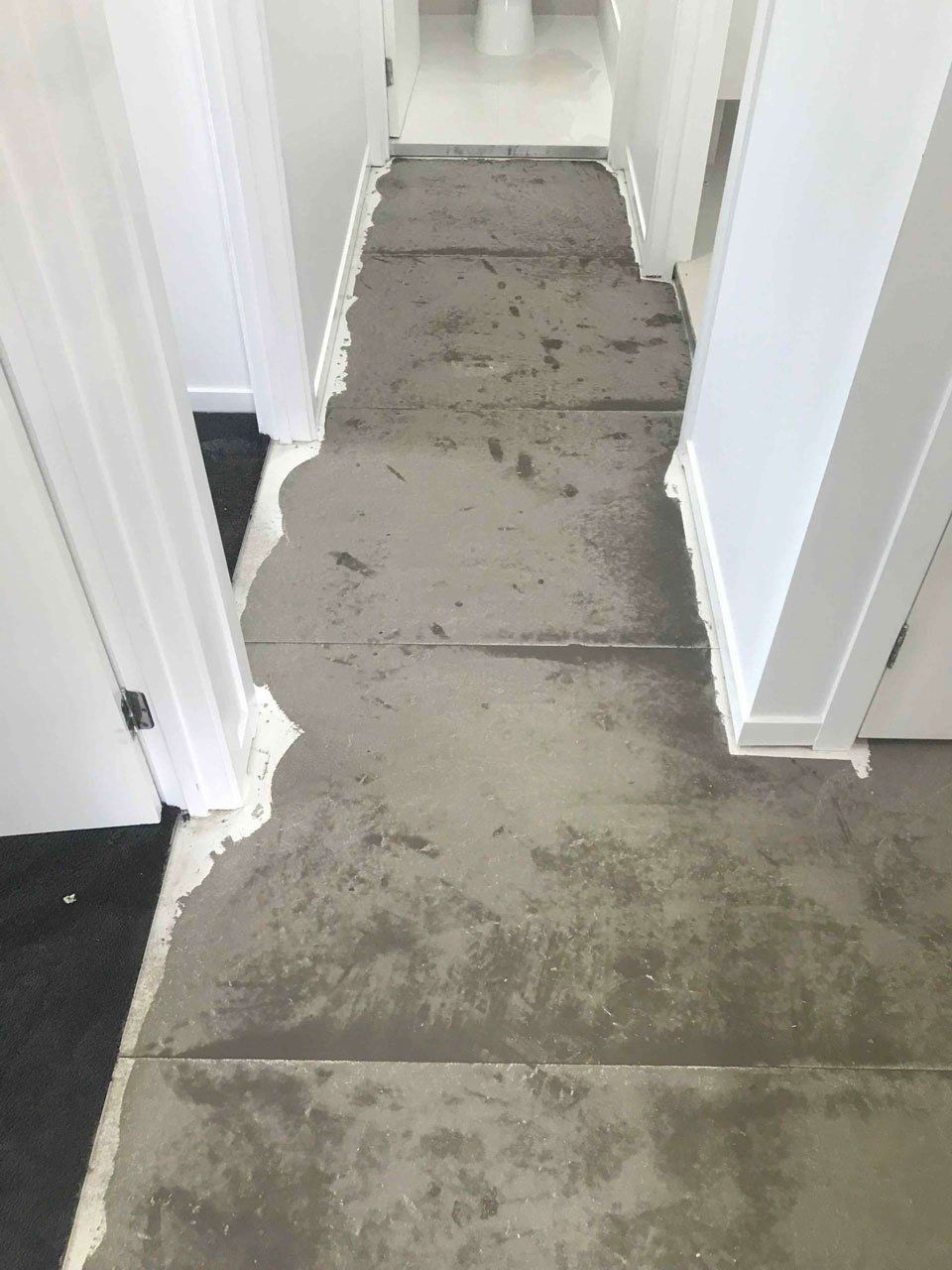 before image of floor design