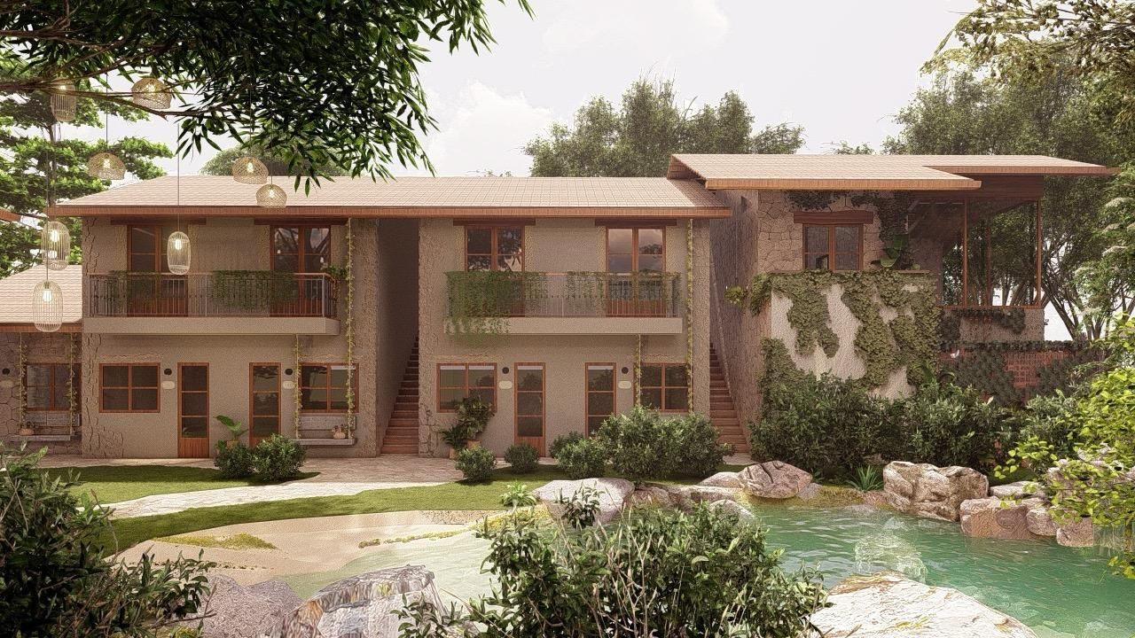 Resort na praia de Camurupim