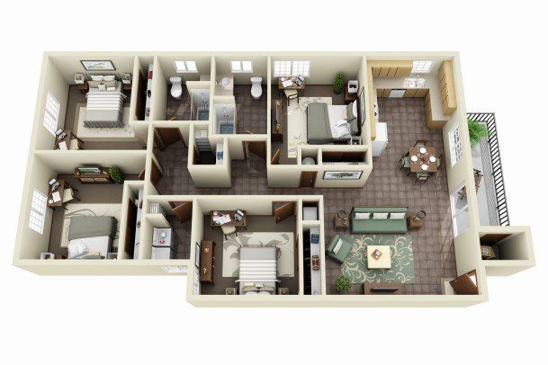 Floorplan Creekside Manor