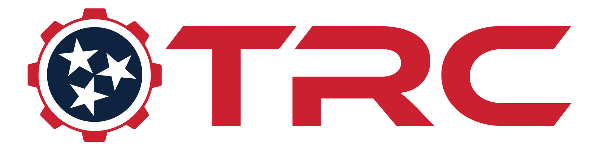 A blue circle with three white stars in it