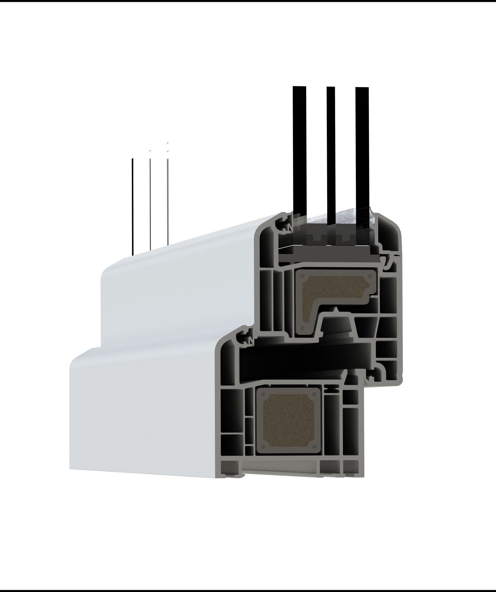 sezione rinforzi sintetici