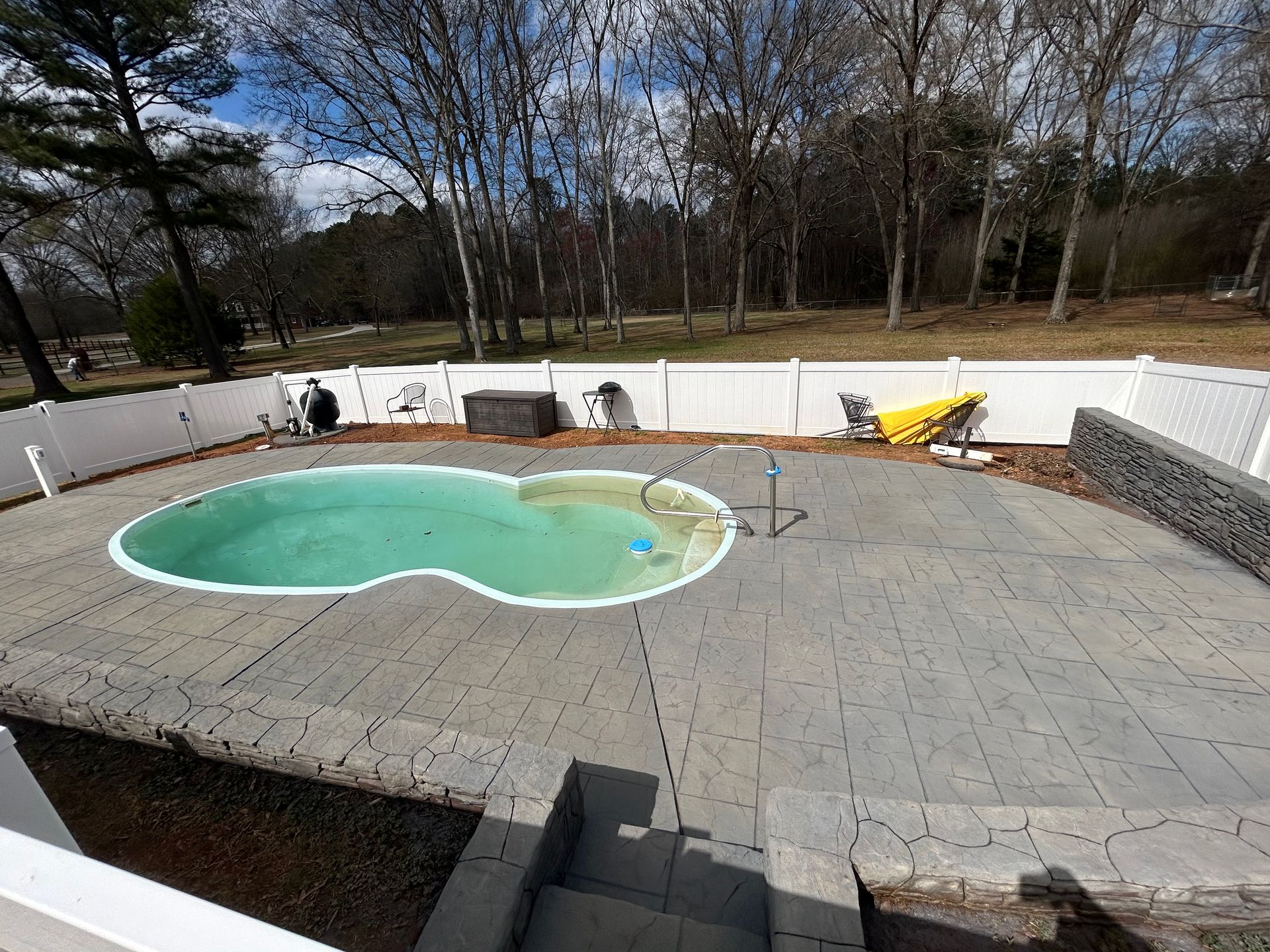 Concrete staining