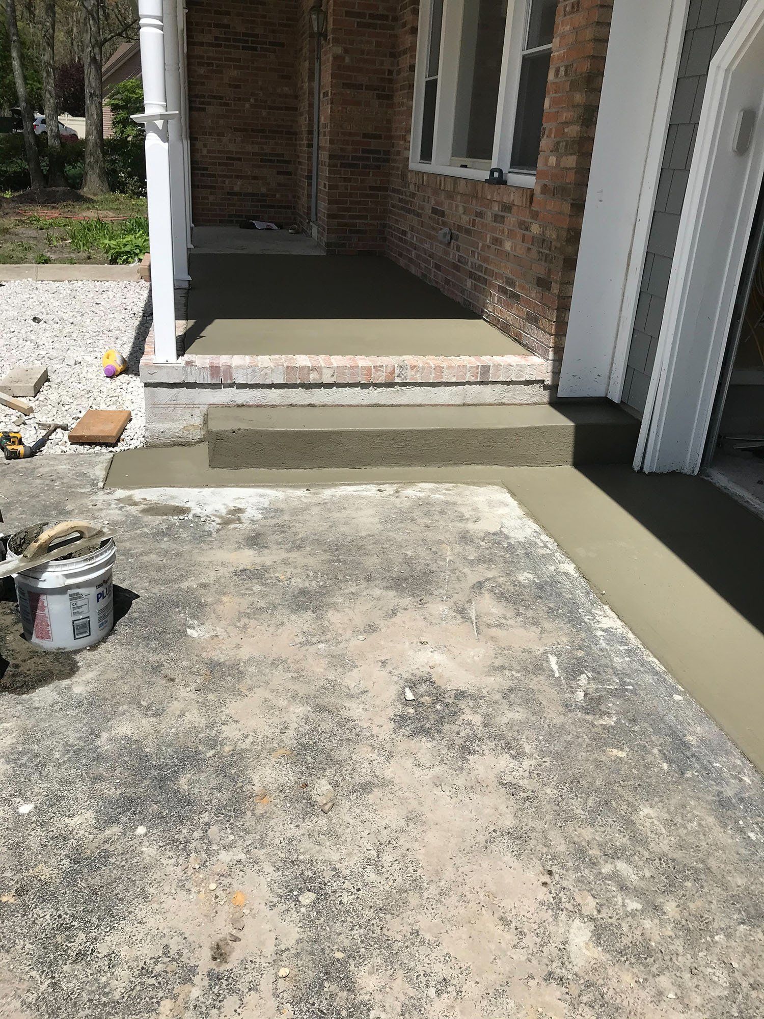 Concrete Pathway | Galloway, NJ | Bob Pruchnicki Excavating