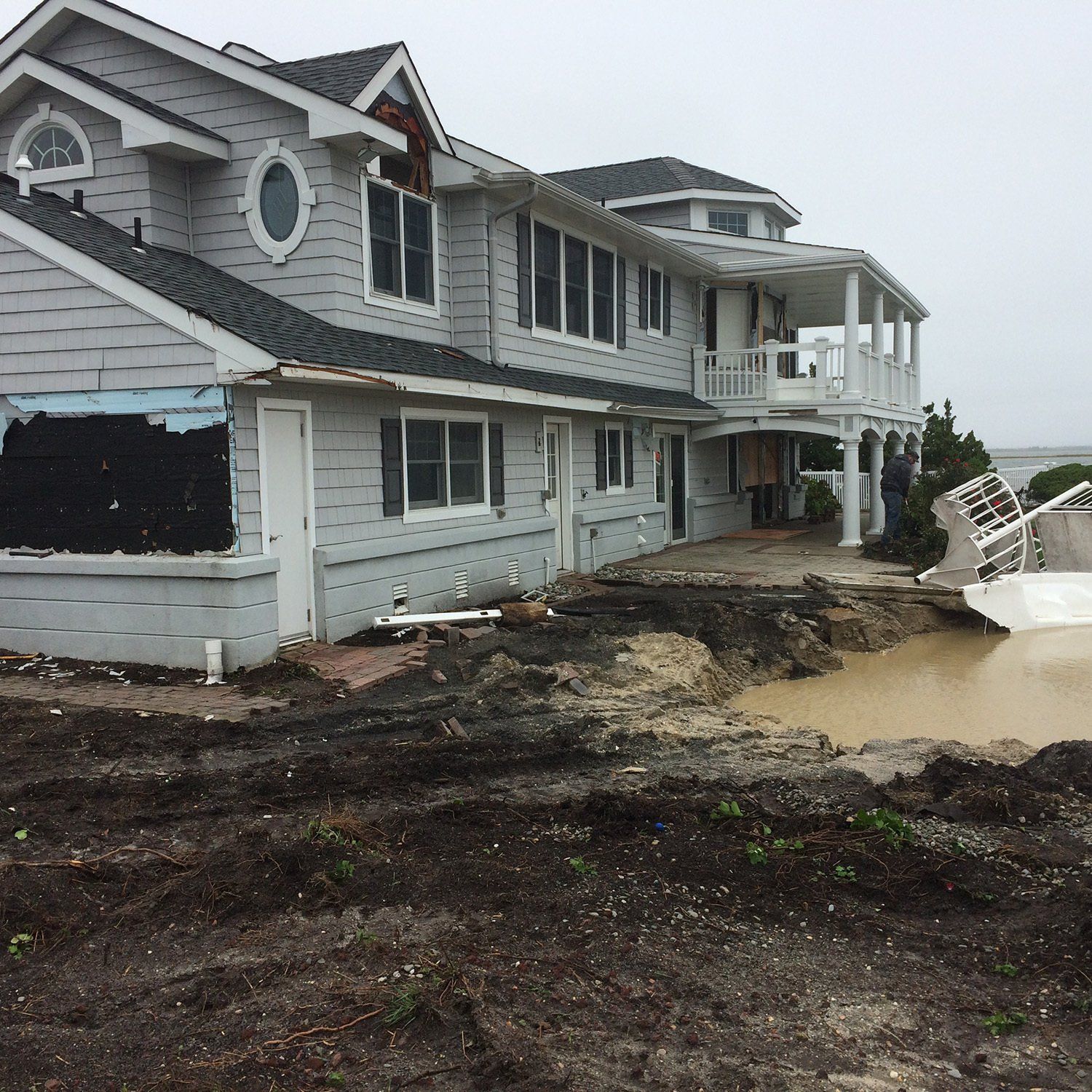 Flooding House Renovation | Galloway, NJ | Bob Pruchnicki Excavating