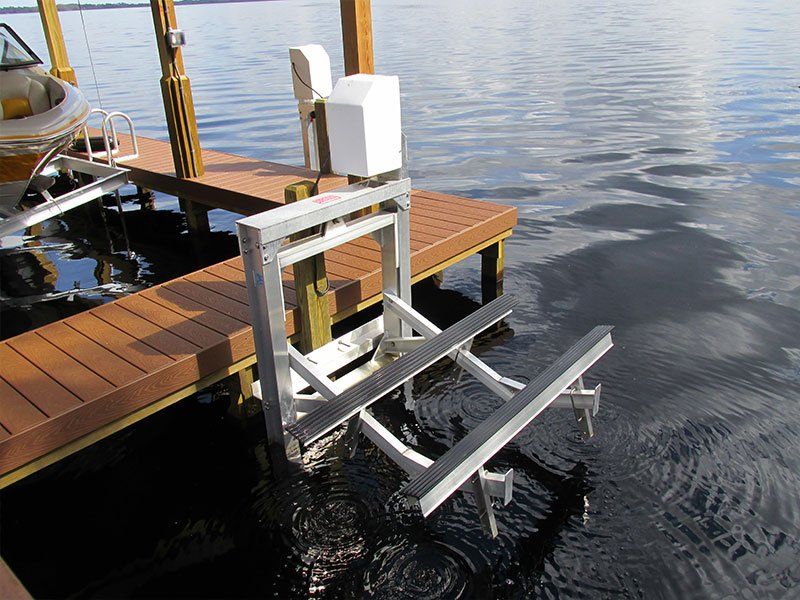 Metal Boat Lift — Clermont, FL — Florida Dock & Boat Lifts