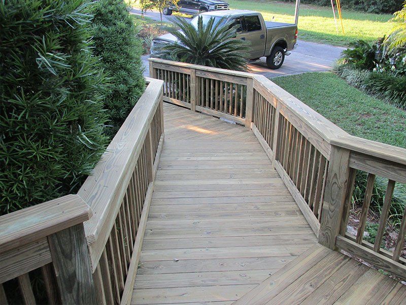 Wooden Deck — Clermont, FL — Florida Dock & Boat Lifts