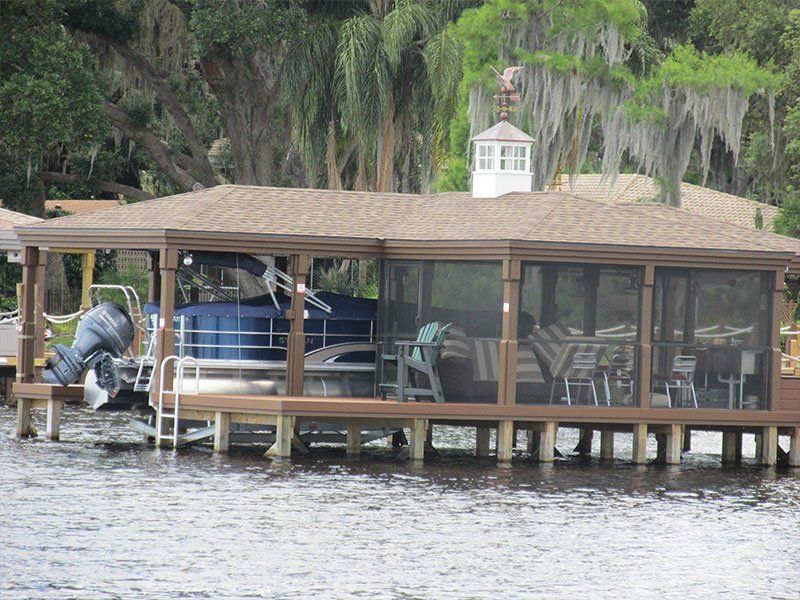New Wood Dock — Clermont, FL — Florida Dock & Boat Lifts