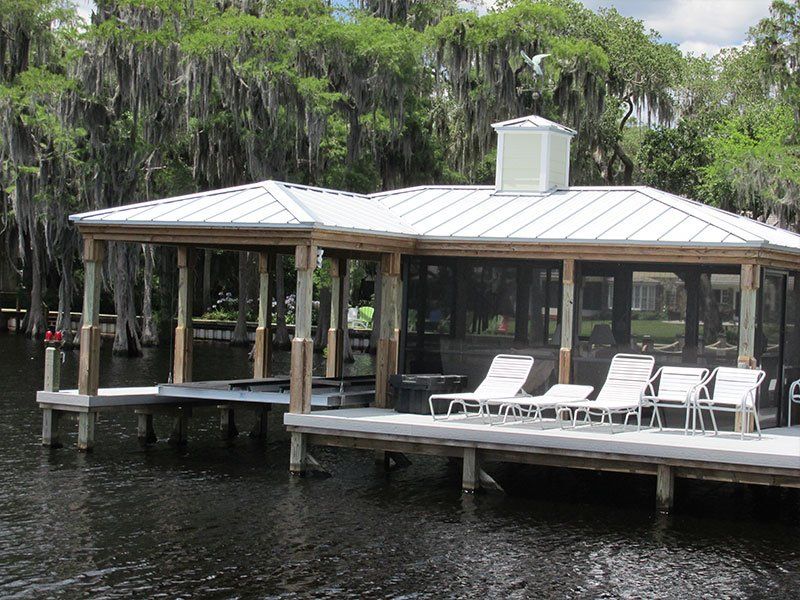 Wooden Dock Project — Clermont, FL — Florida Dock & Boat Lifts